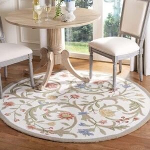 Hand Tufted Round Carpet